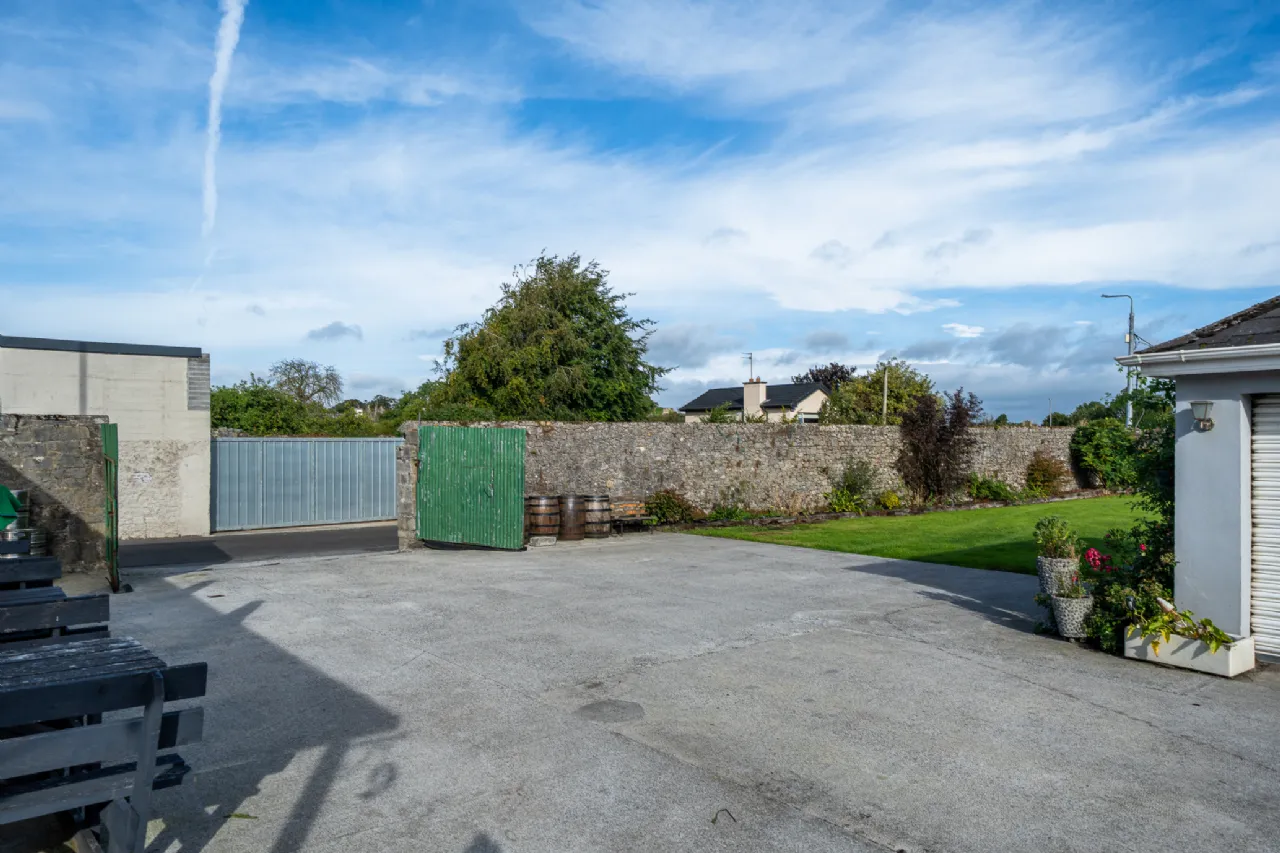 Rear yard and grounds